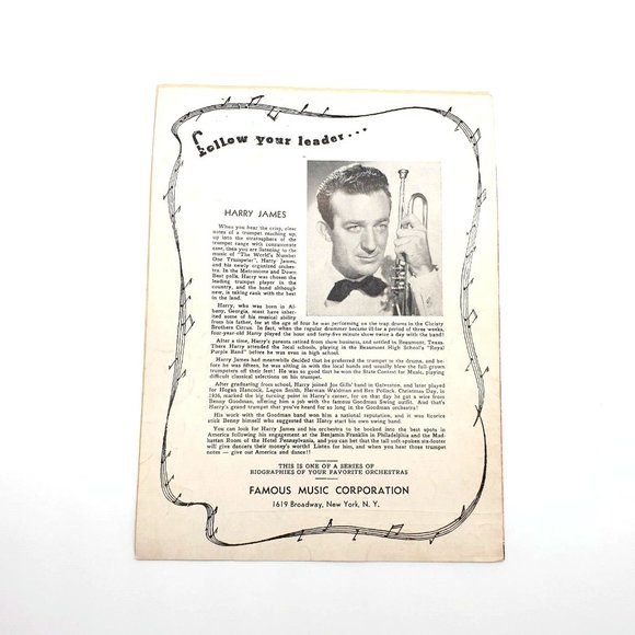 Moonlight Becomes You 1942 Vintage Sheet Music Piano Bob Hope Dorothy Lamour - Picture 4 of 4